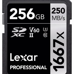 Lexar SDXC UHS-II V60 4K profesjonalna karta 256GB