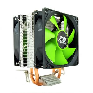 Cooler CPU chłodzenie procesora SNOWMAN m-x2 Dwa wentylatory.
