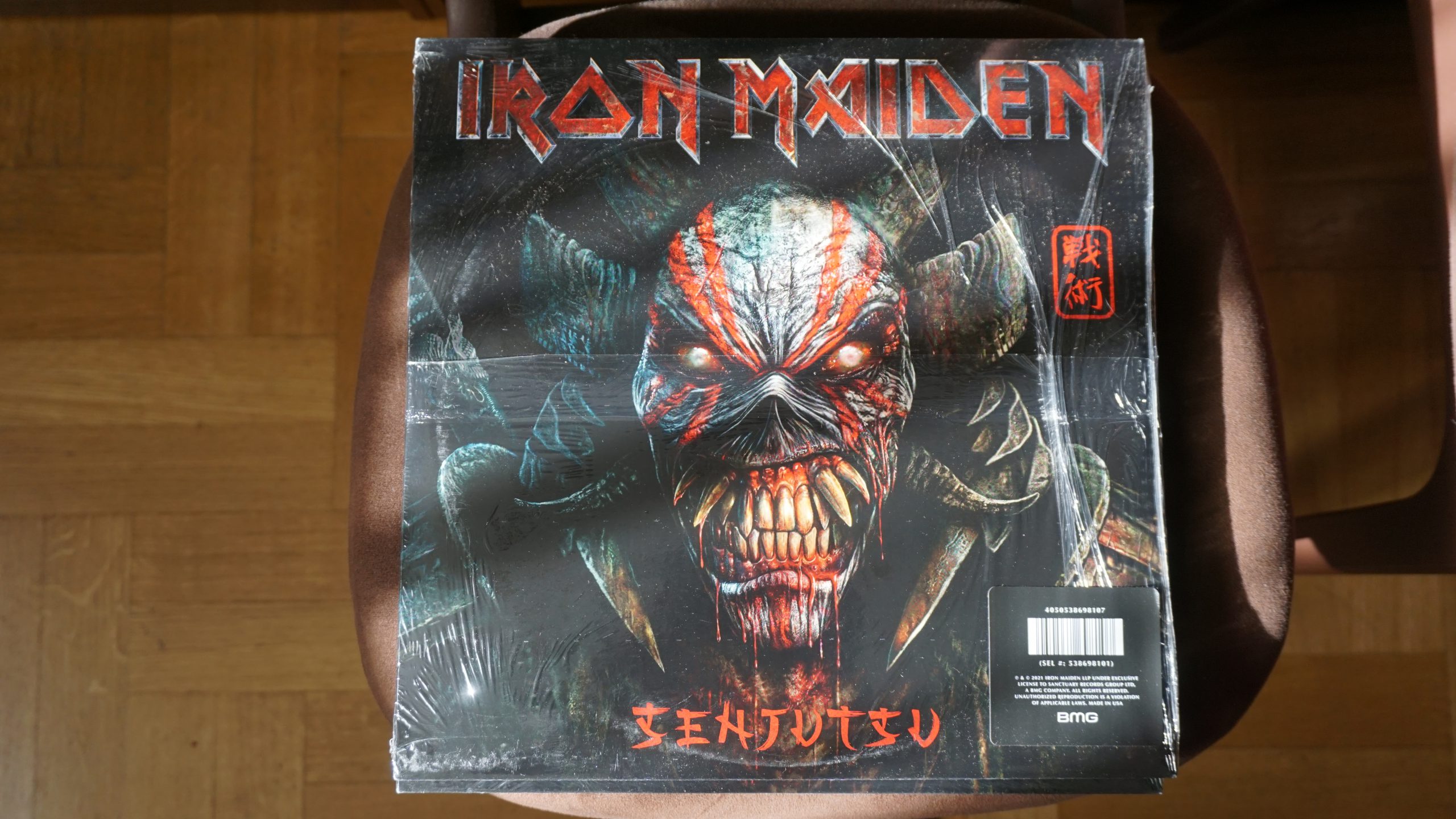 Iron Maiden - Senjutsu 3LP Silver Vinyl 180g BMG USA - obrazek 13