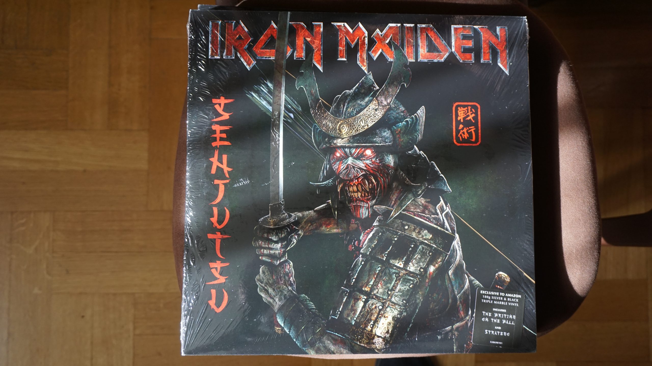 Iron Maiden - Senjutsu 3LP Silver Vinyl 180g BMG USA - obrazek 11