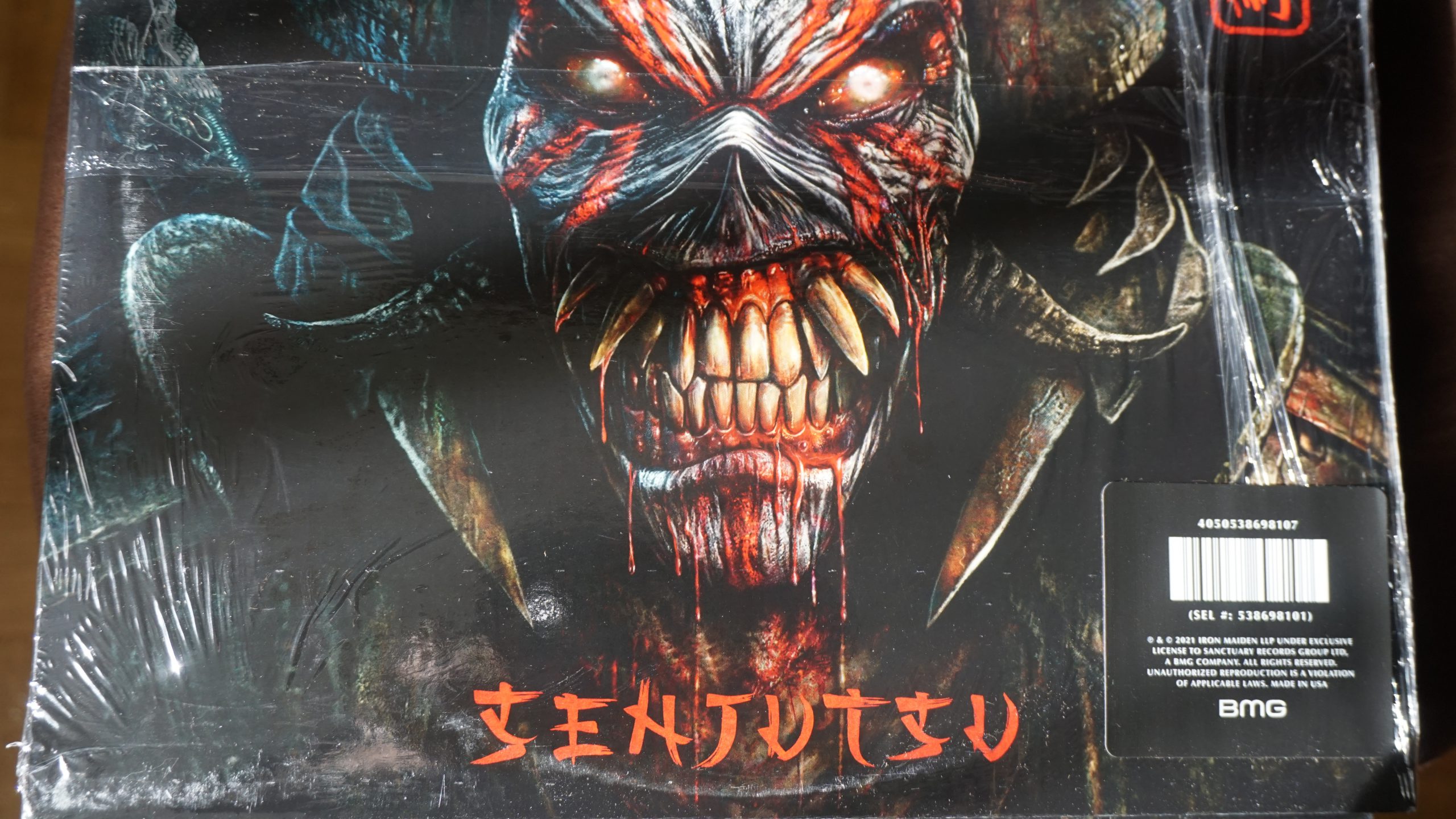 Iron Maiden - Senjutsu 3LP Silver Vinyl 180g BMG USA - obrazek 6