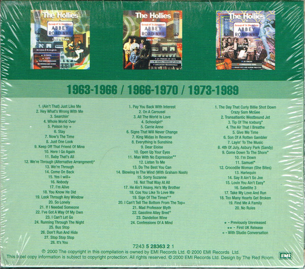 The Hollies - 3 CD Box Set * 1963-1989 Folia - obrazek 10