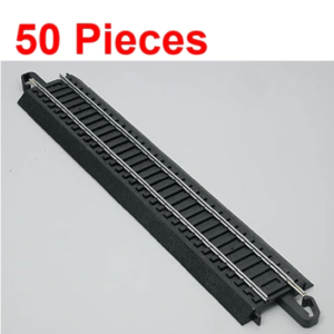Bachmann E-Z Track System HO scale 1:87 tory proste 9" 50 szt.