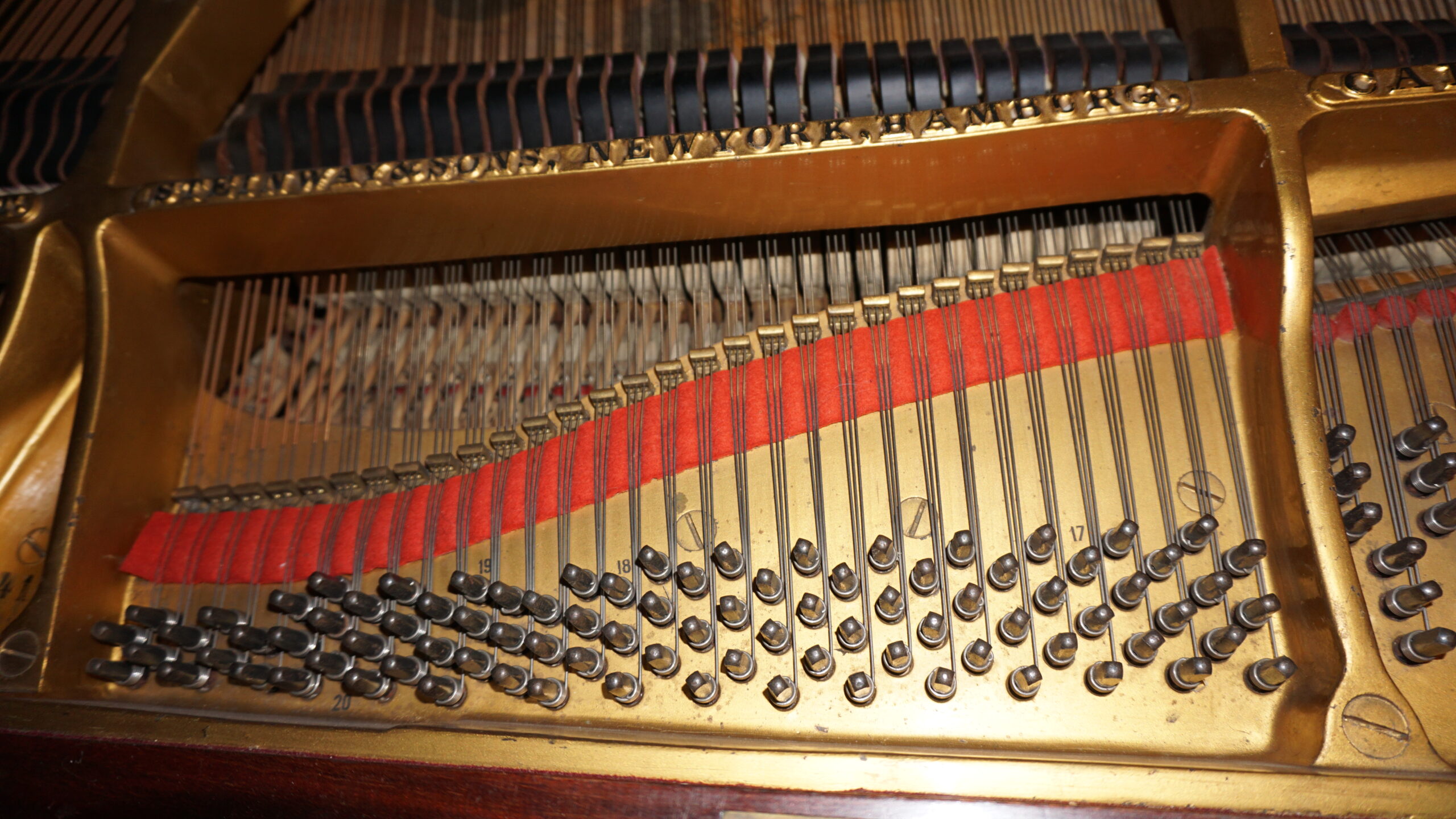 Fortepian Steinway & Sons O-180 Nr.174102 1915r. - obrazek 16
