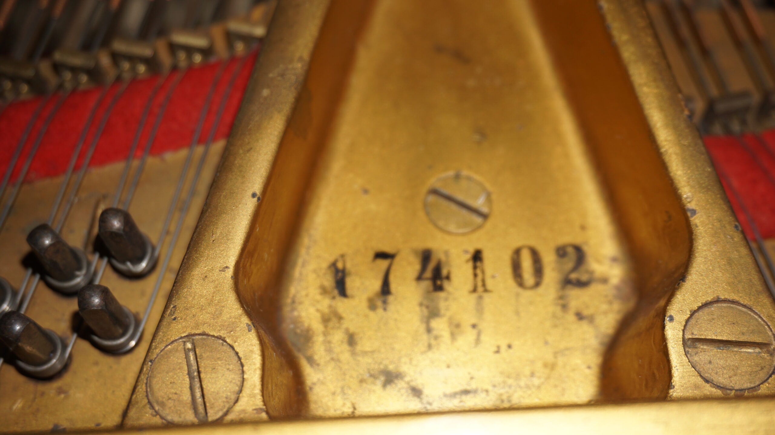 Fortepian Steinway & Sons O-180 Nr.174102 1915r. - obrazek 8