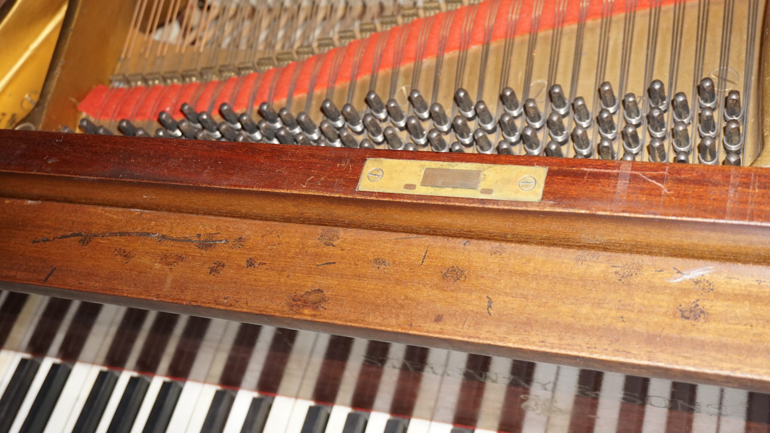 Fortepian Steinway & Sons O-180 Nr.174102 1915r. - obrazek 7