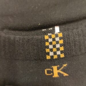 CK Calvin Klein Athletic 265 Krótkie skarpety czarne