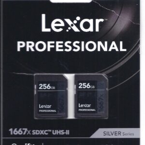 Lexar Professional 2-Pack 2x256GB 250/120 MB/s 4K
