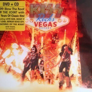 KISS Rock Vegas Nevada DVD + CD
