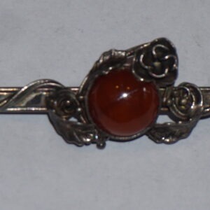 Brożka retro Carnelian Agate.