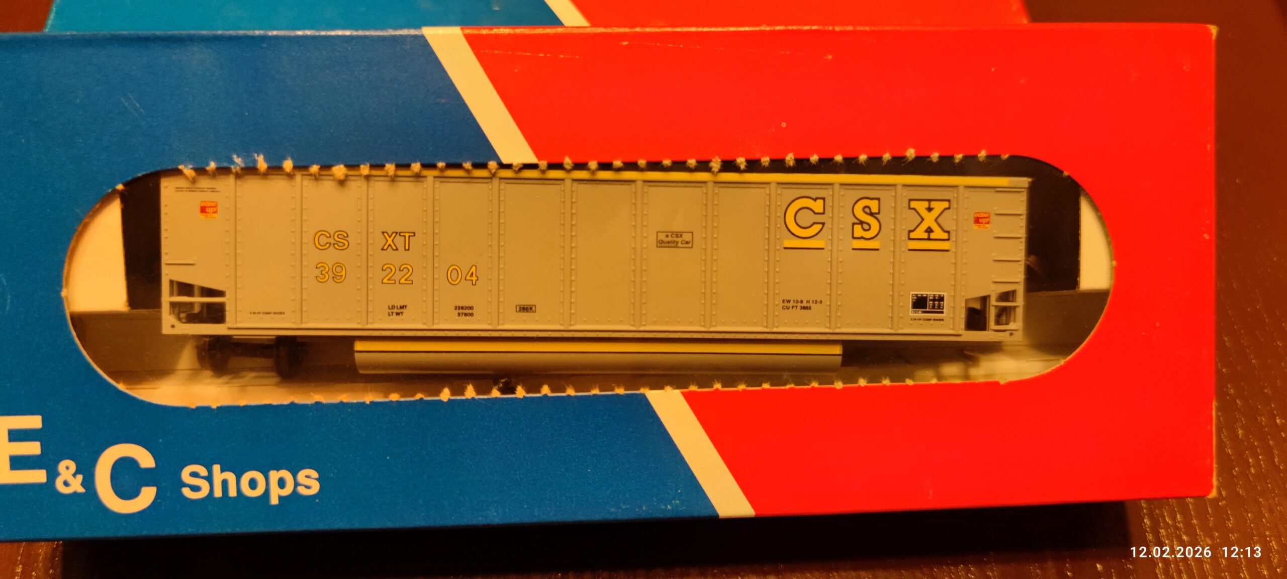 Wagony HO do złożenia CSX